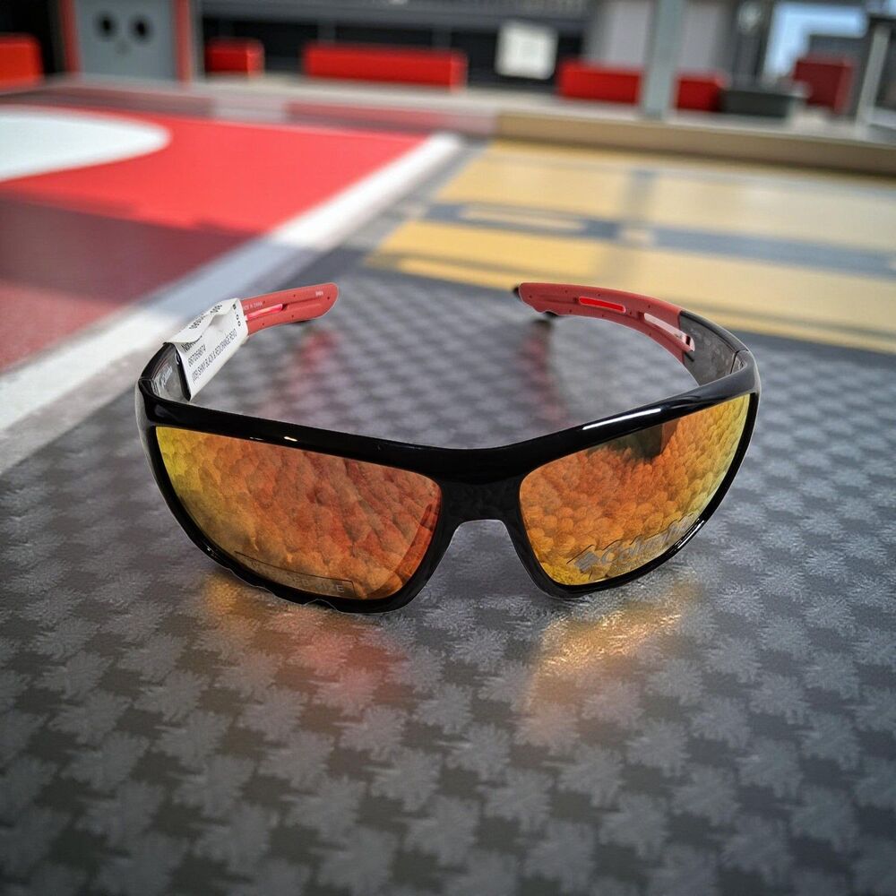 Columbia Extended Size Polarized Sunglasses Matte Black Frame - Picture 2 of 16